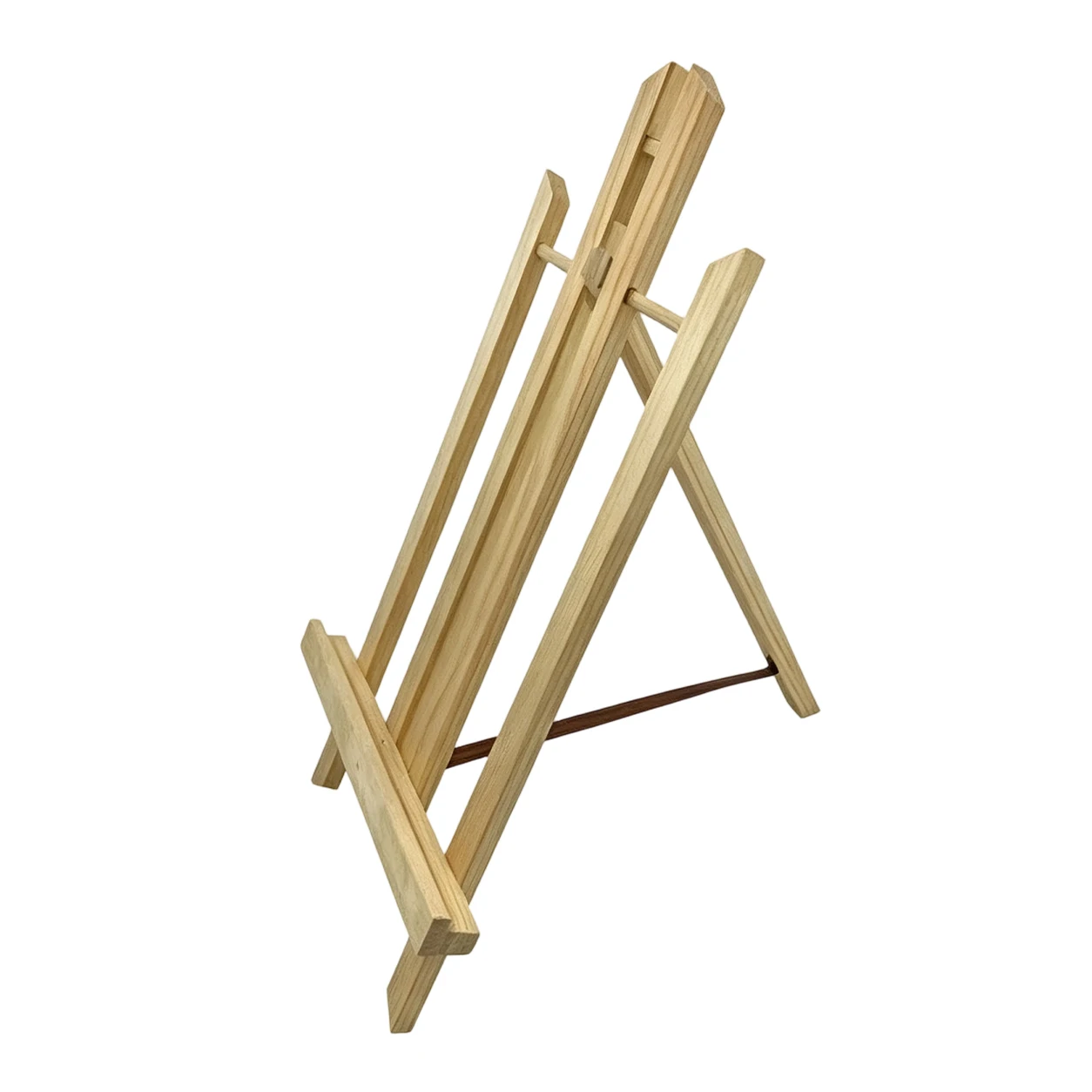 Chevalet de table en bois massif 65 × 38 cm pliable